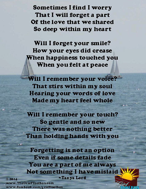 Forgetting Is Not An Option - A Poem 