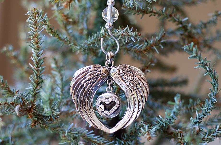 Angel Wings Forever in My Heart Ornament