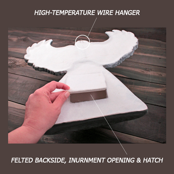 Felted Back & Inurnment Hatch
