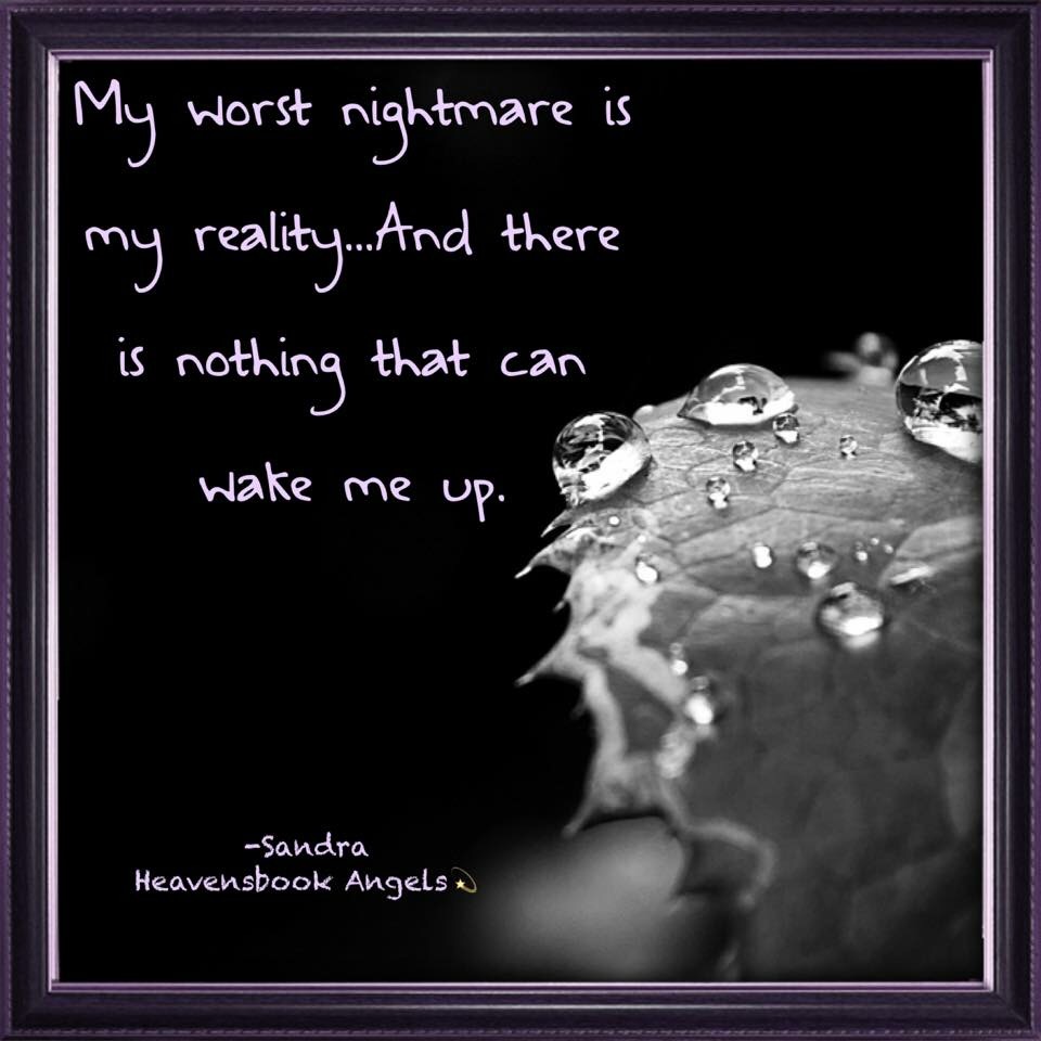 My worst nightmare | The Grief Toolbox