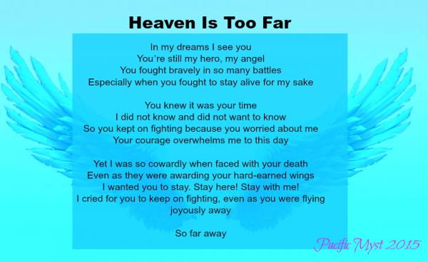 Heaven Is Too Far by Pacific Myst