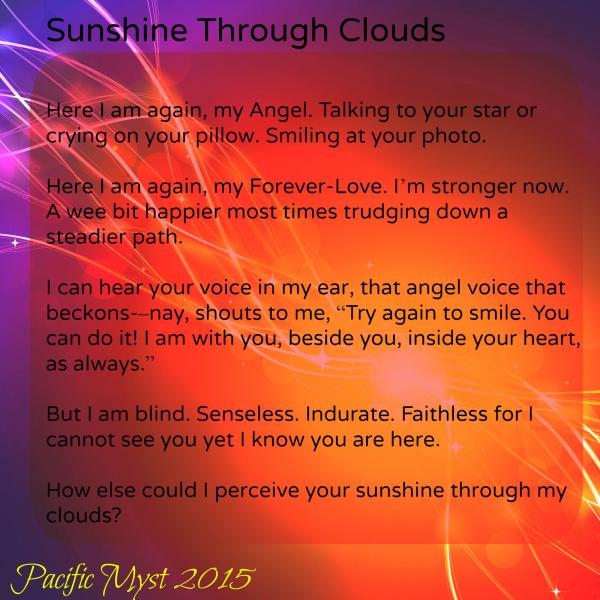 Sunshine Through Clouds by Pacific Myst