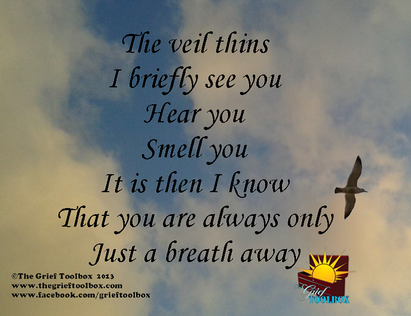 Only a breath away A Poem | The Grief Toolbox