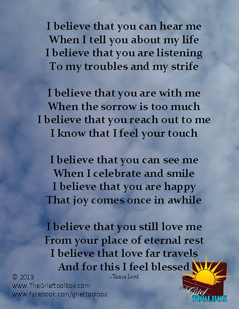 I believe Love has no limitations A Poem  The Grief Toolbox