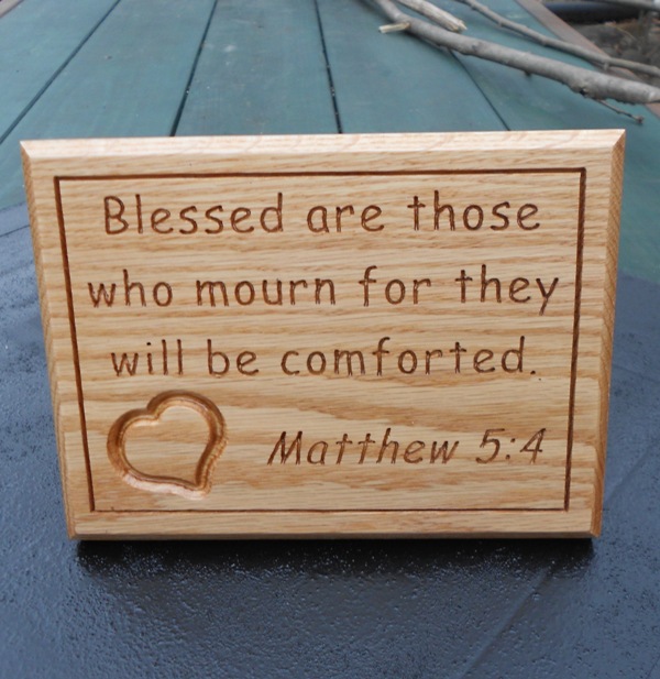 Blessed are those who mourn