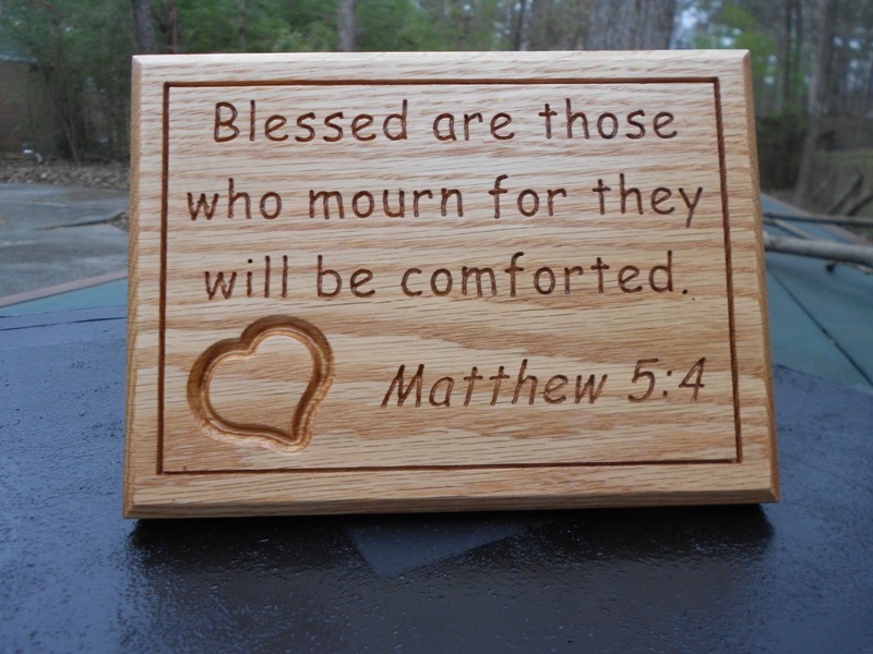 They will be comforted.