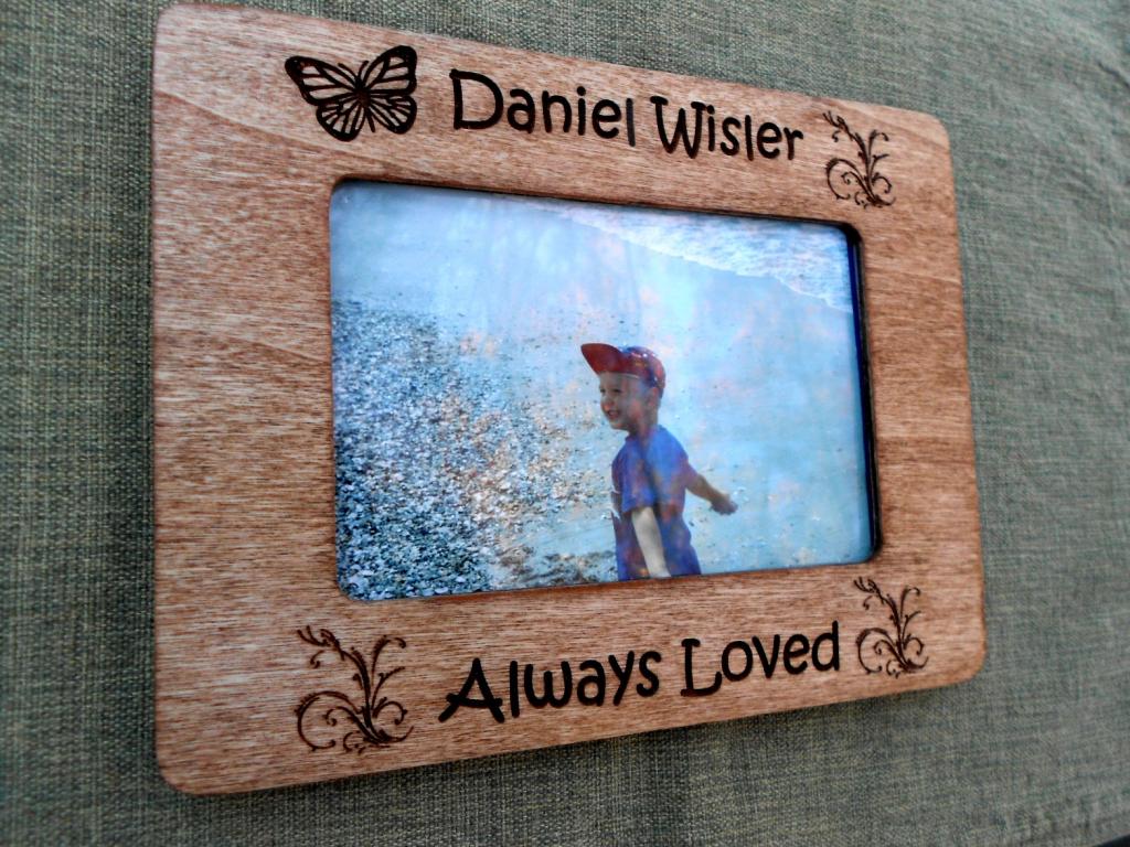 Personalized Engraved Frame with your loved one's name The Grief Toolbox