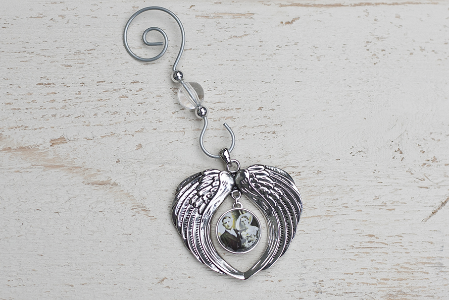 Angel Wings Photo Ornament Angel Wings Photo Ornament