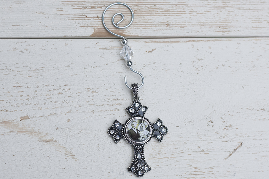 Cross Photo Ornament Cross Photo Ornament