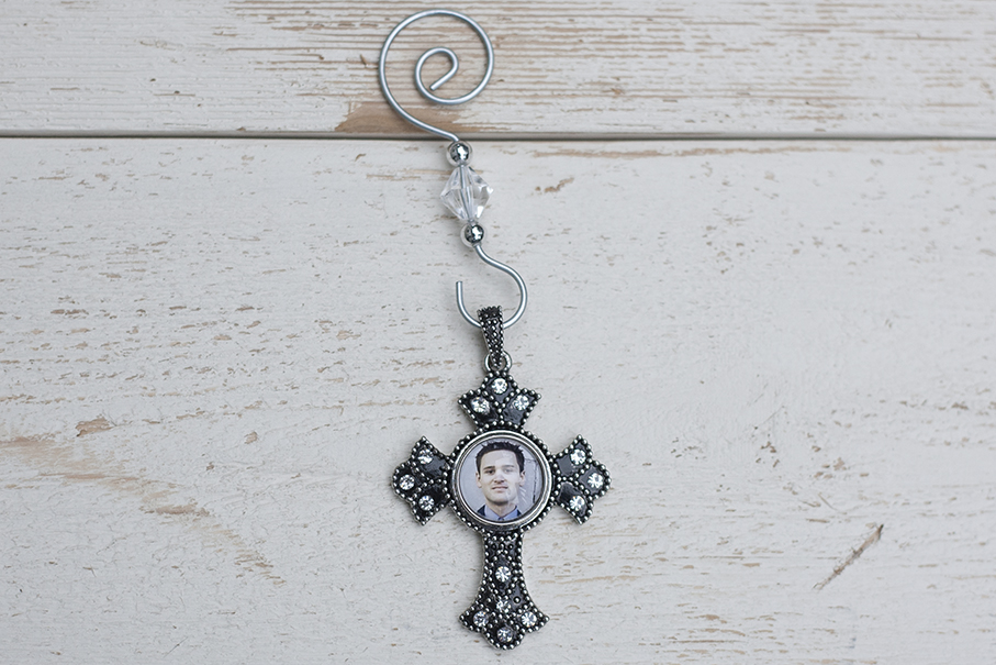 Cross Photo Ornament Cross Photo Ornament
