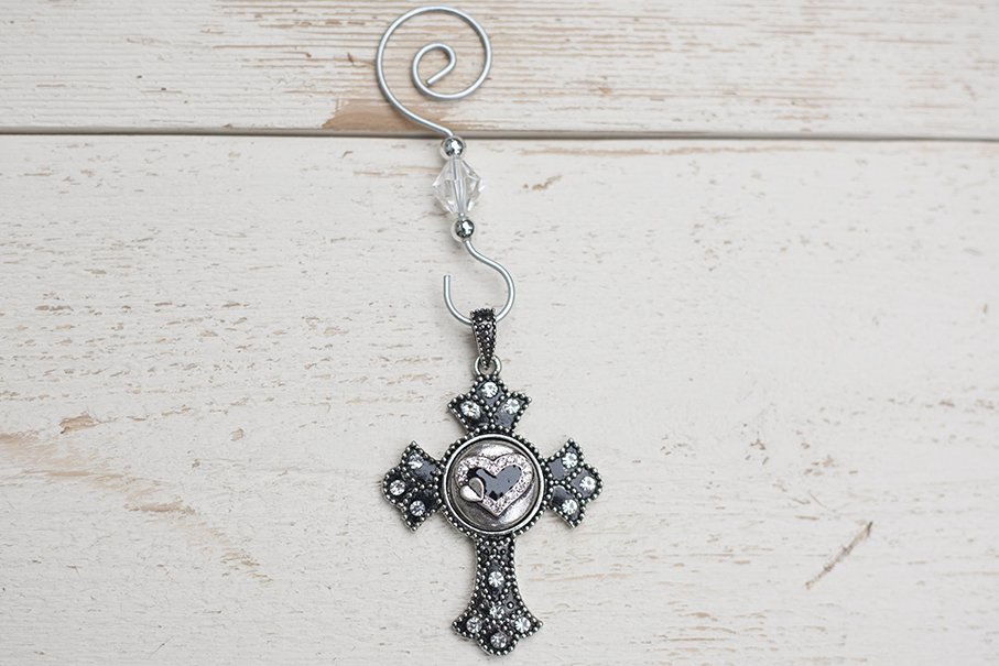 Cross Forever in My Heart Ornament Cross Forever in My Heart Ornament