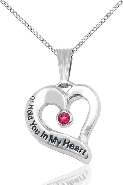 I'll Hold You In My Heart Pewter July