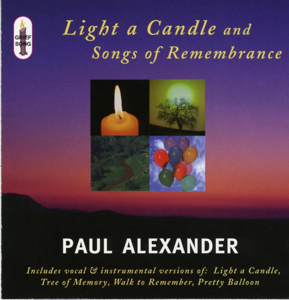 music for candlelighting services, grief support