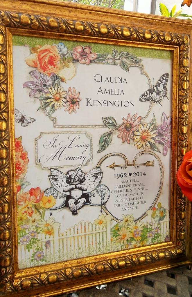 IN LOVING MEMORY WALL ART