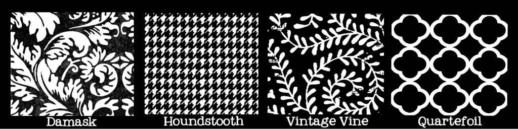 Patterns - Black