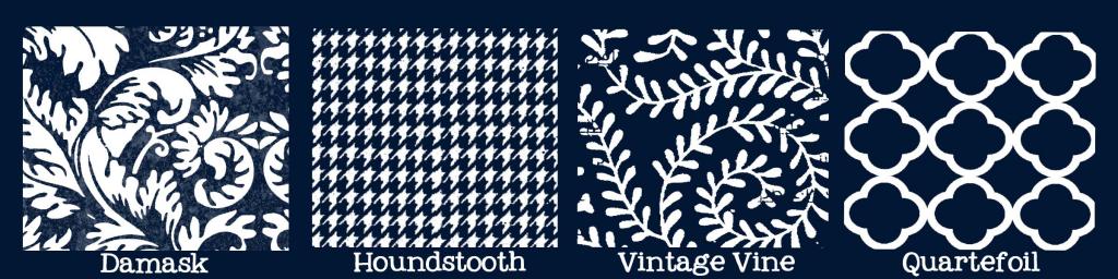 Patterns - Blue