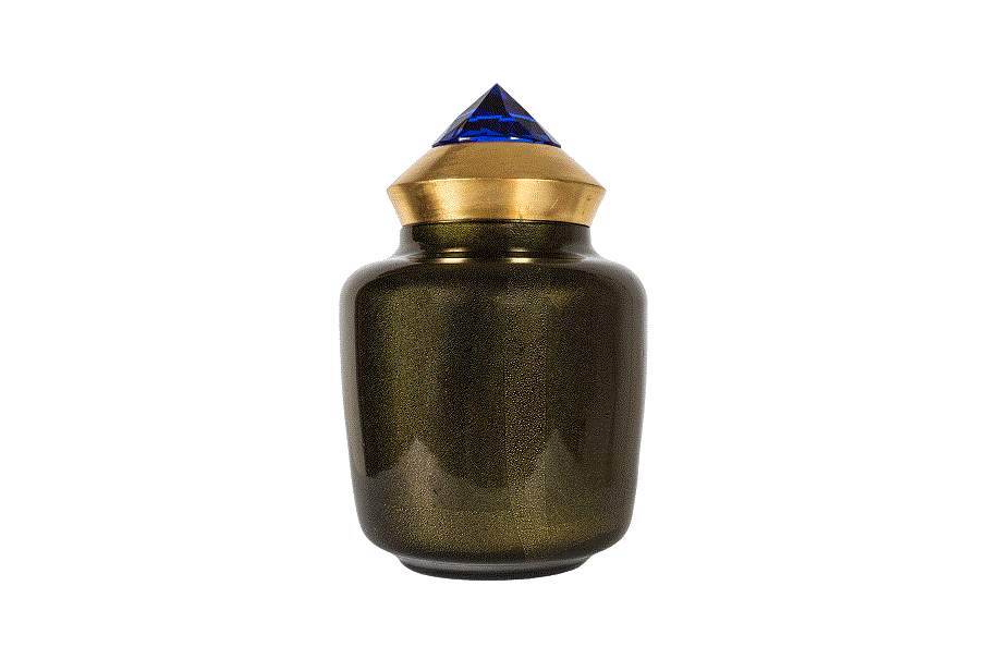 Scent of memory gold with blue top