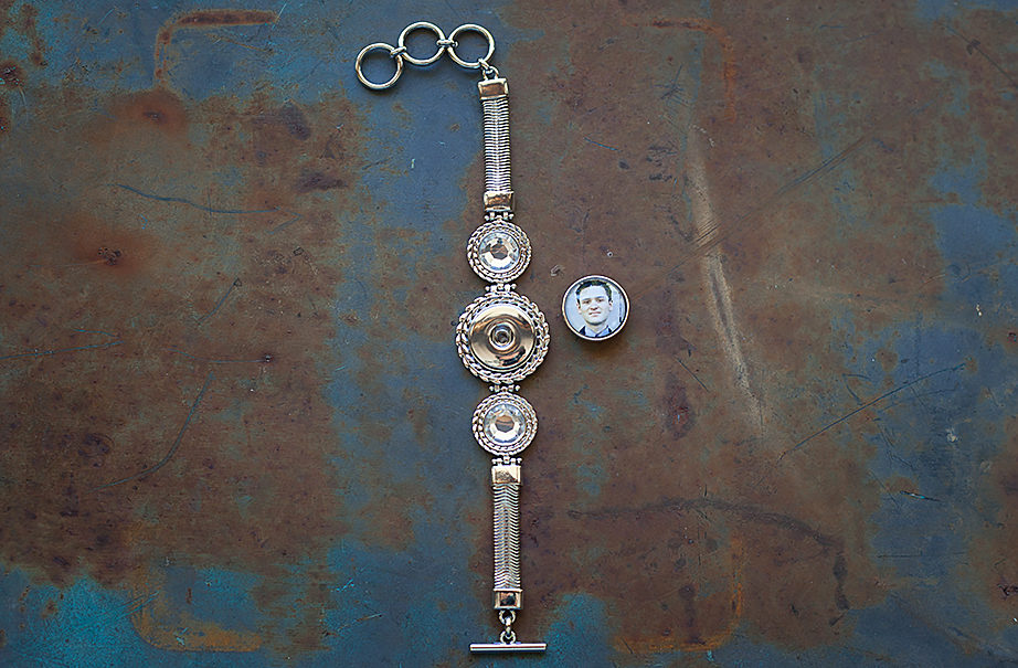 Single Charm Rhinestone Bracelet Single Charm Rhinestone Bracelet