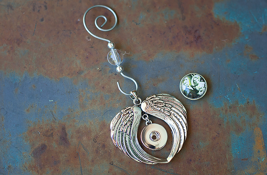 Angel Wings Photo Ornament Angel Wings Photo Ornament