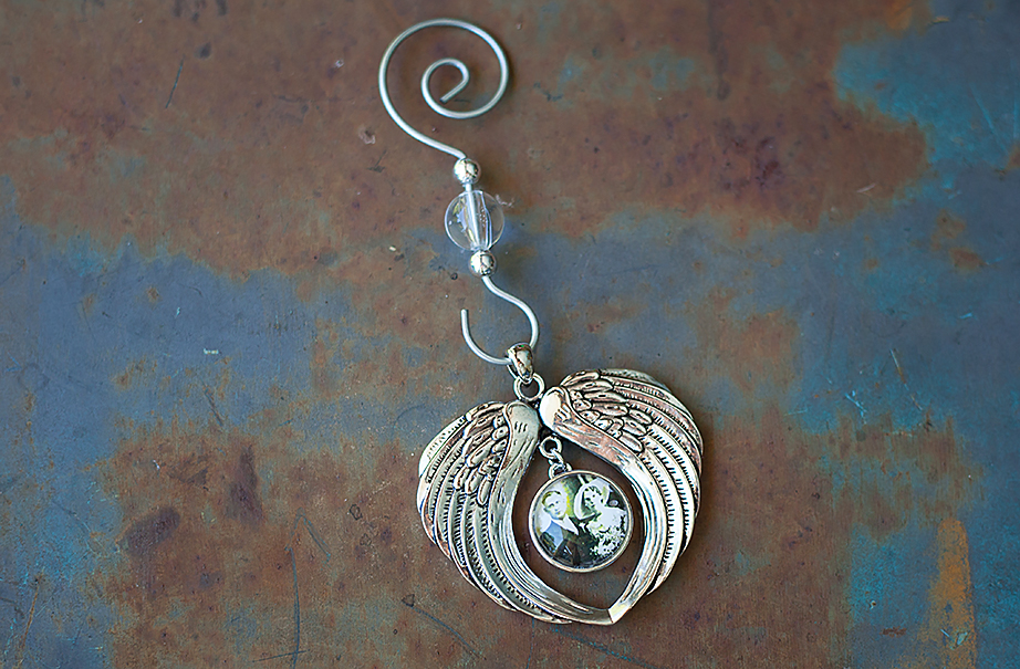 Angel Wings Photo Ornament Angel Wings Photo Ornament