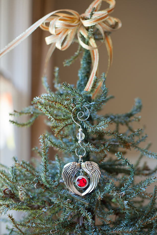 Angel Wings Birthstone Ornament Angel Wings Birthstone Ornament