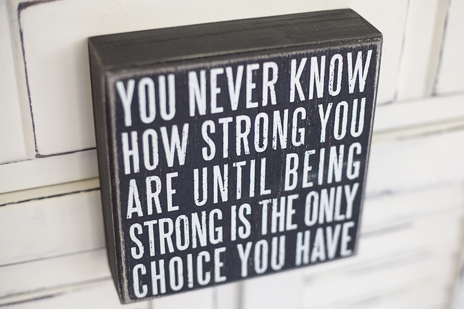 You Never Know... Box Sign