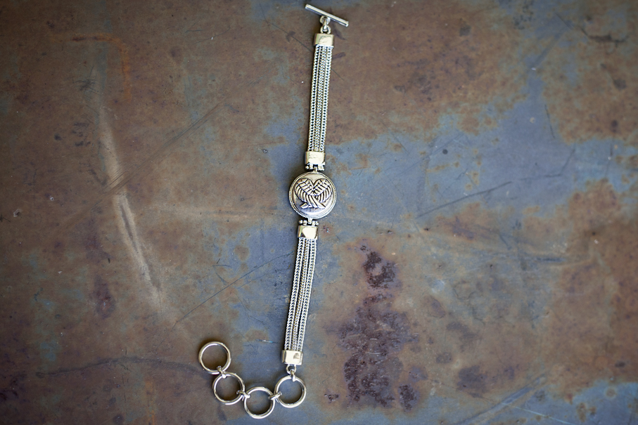 Single Charm Toggle Bracelet Single Charm Toggle Bracelet