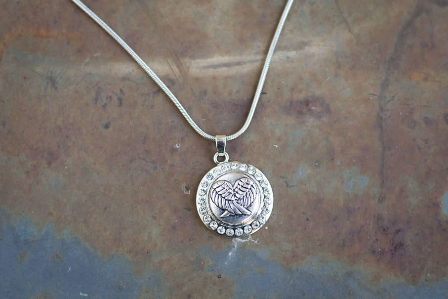 Rhinestone Pendant Necklace Rhinestone Pendant Necklace
