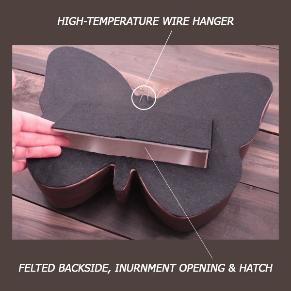 Felted Back & Inurnment Hatch