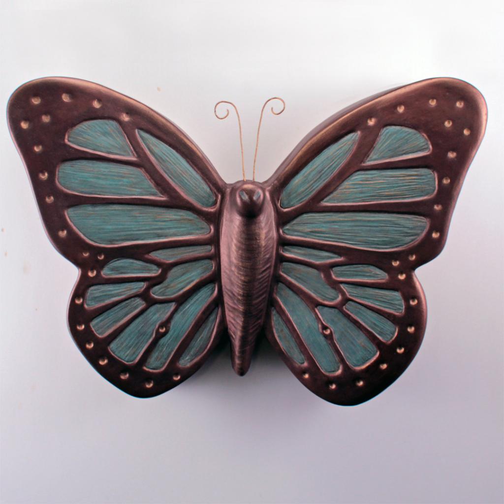 Metallic Bronze Butterfly- Cremation Urn Sculpture