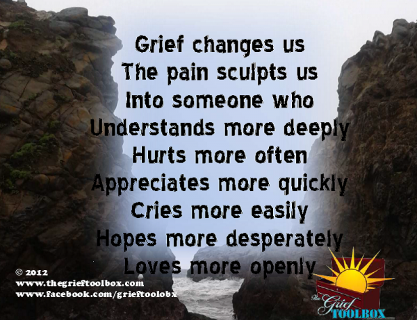 Grief Changes us A Poem