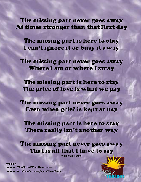 The Missing part A poem
