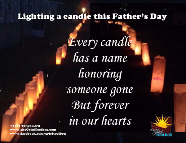 Father's Day...hard when you are missing a child or missing a father