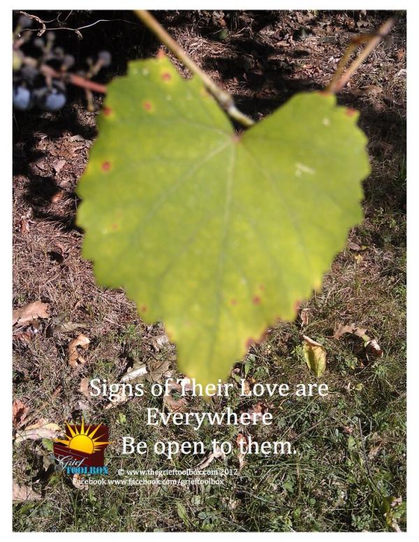 Signs of their love are everywhere.