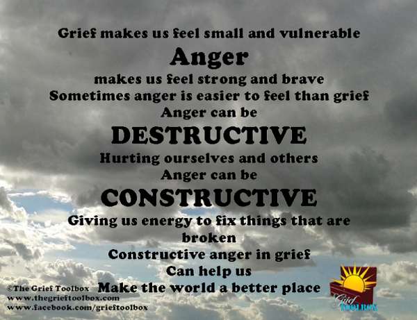 Anger can be Constructive - A Poem