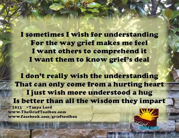 A Hug is better than all the wisdom - A Poem