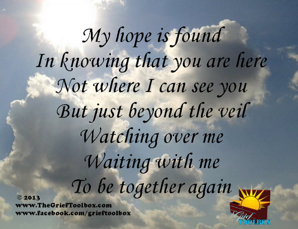 My hope is found
