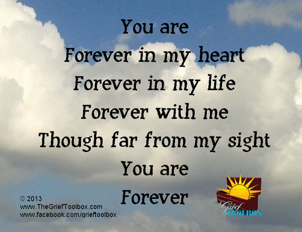 Forever in my heart - A poem