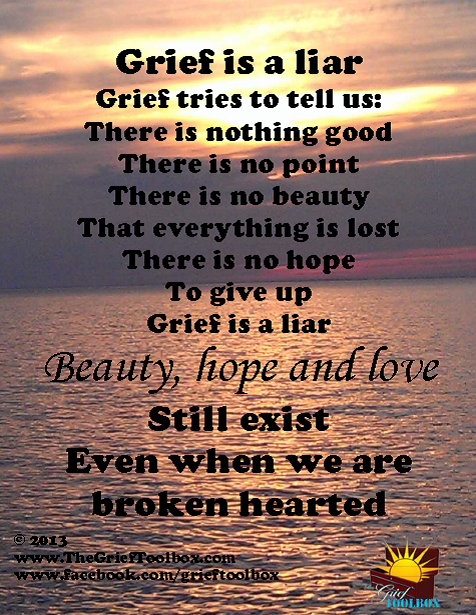 Grief is a Liar - A Poem