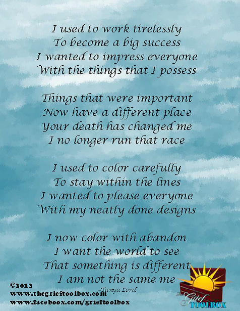 I am not the same me - A Poem
