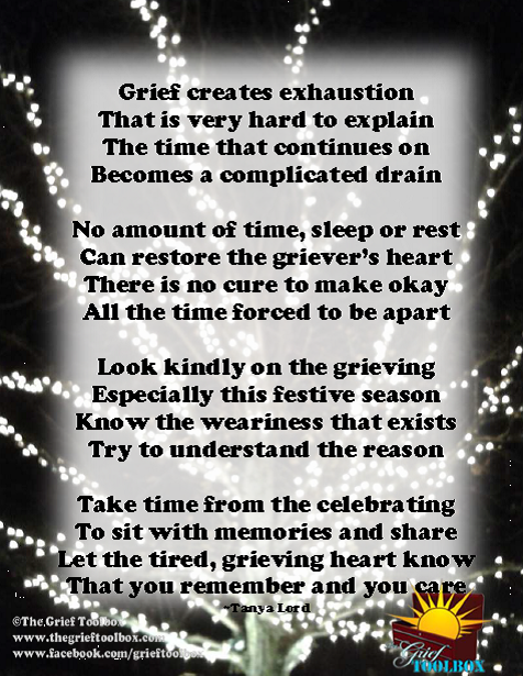 Let the tired, grieving heart know that you remember - A Poem