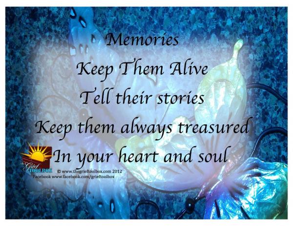 Tell their story, keep them alive