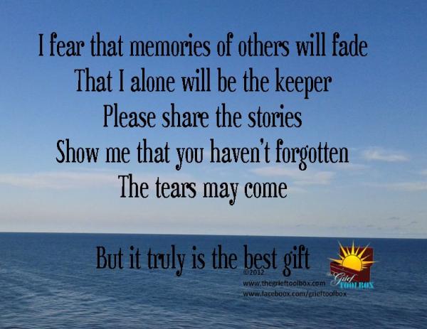 Stories shared are our most precious gift.