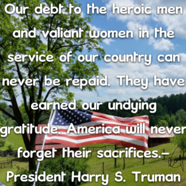 With Gratitude