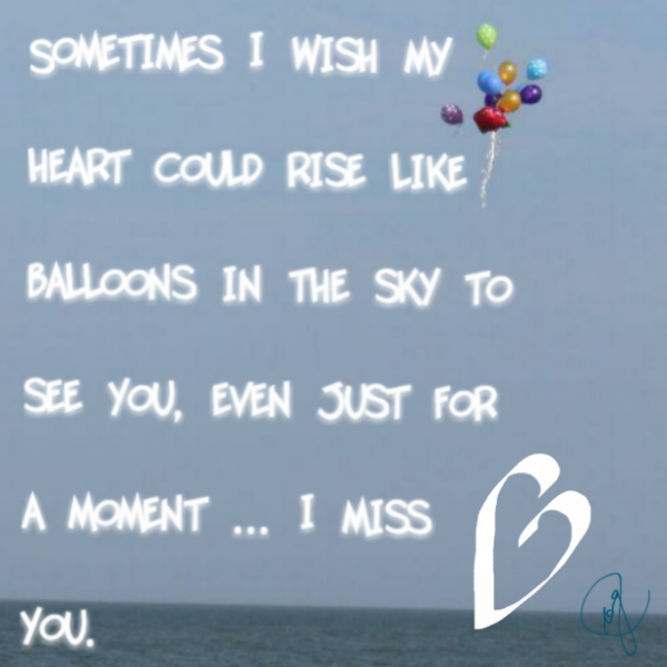 To See You, Even for a Moment