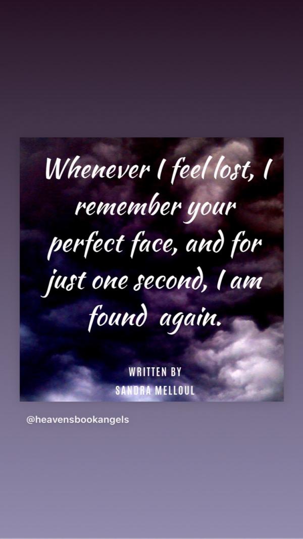 Whenever I feel lost 