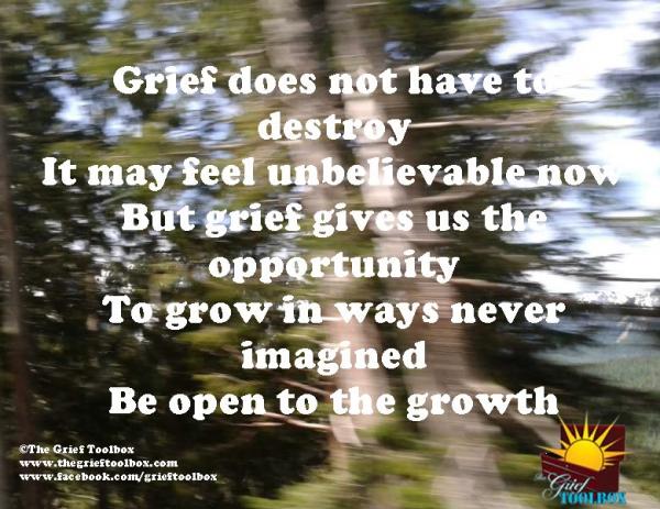 Growth in grief