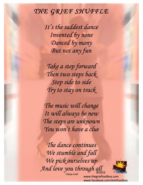 We all dance the grief shuffle