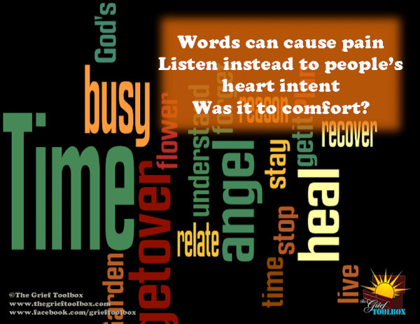 Words can cause pain