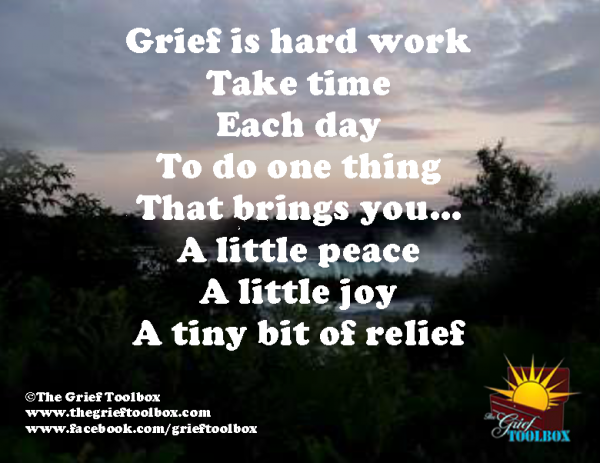 Grief is Hard Work